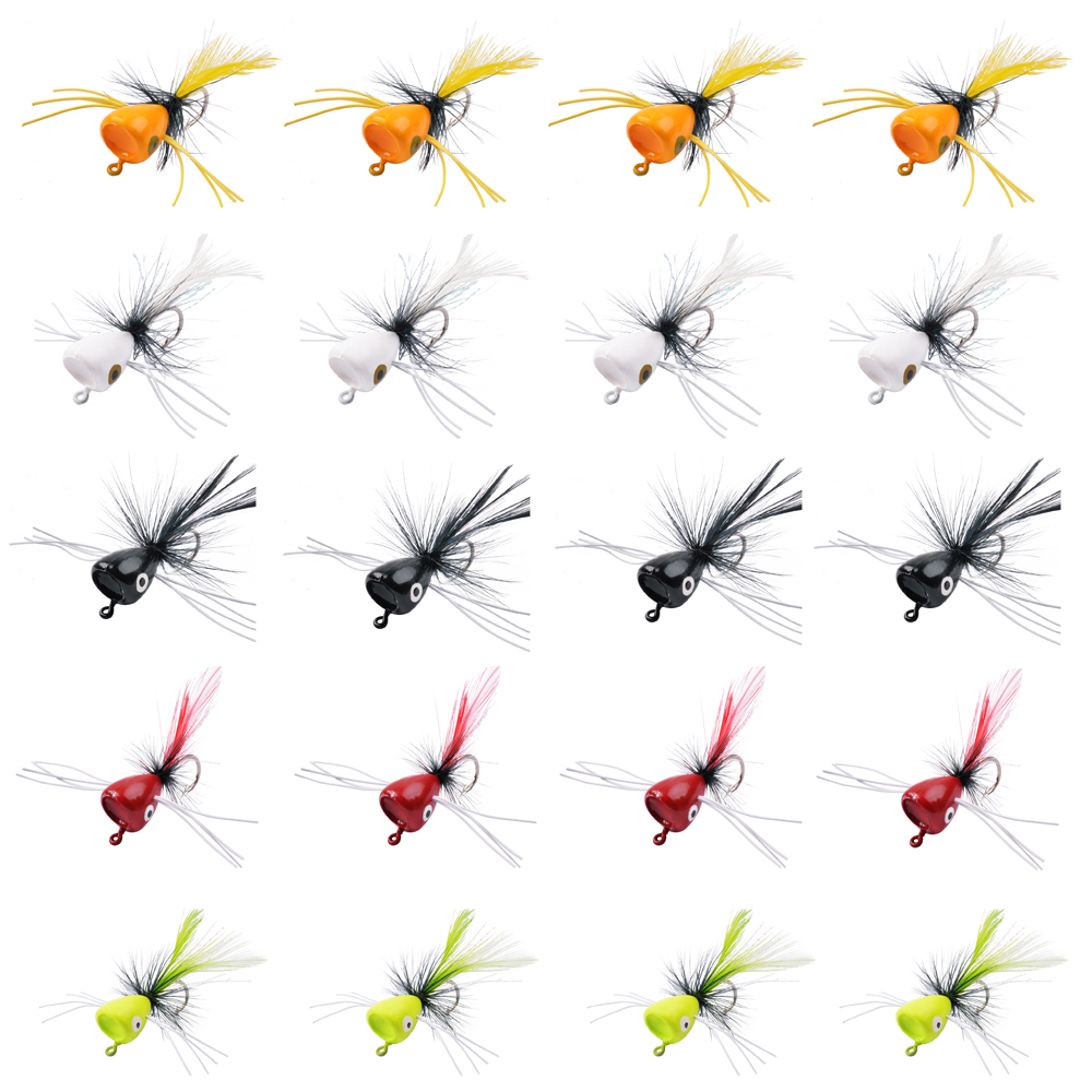 Fishing Lure Popper - 4 Xốp Câu Cá Con Popper