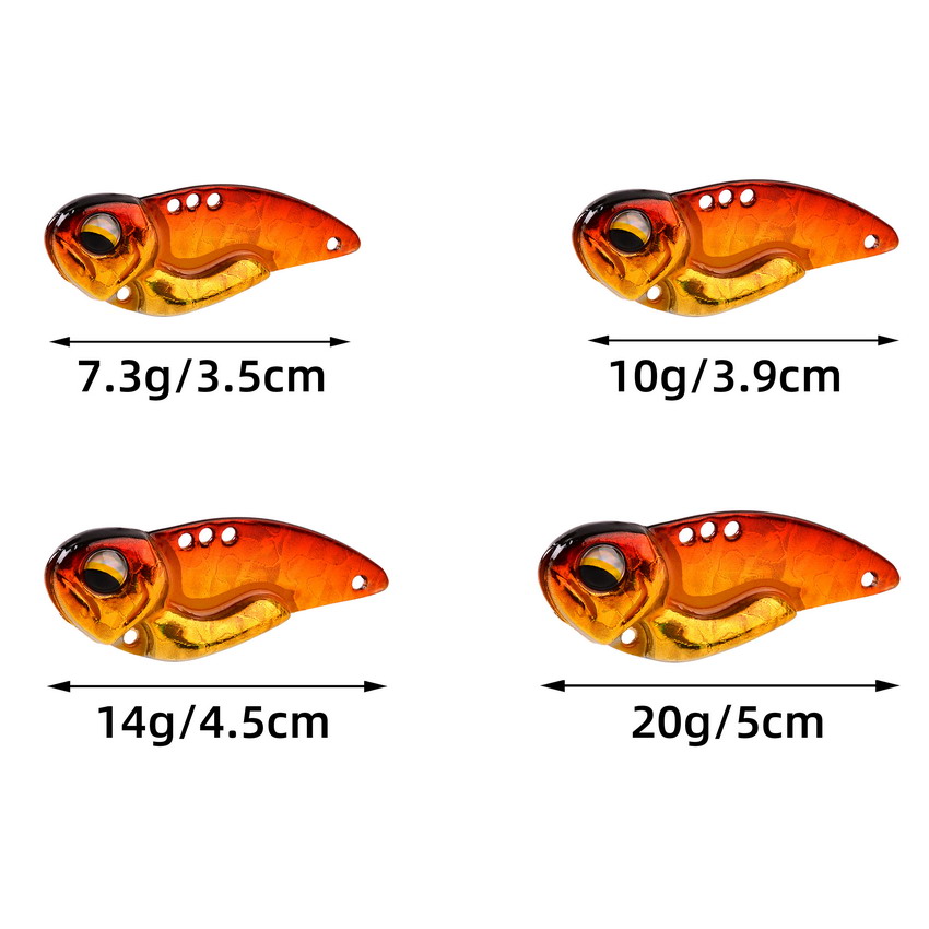 6pcs Metal VIB Fishing Lures 7 - đánh giá và giá Fishing Lure Blade Bait