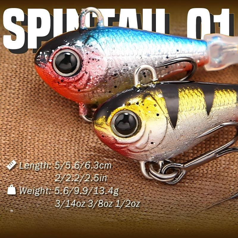 Rattling VIB 8g 12g 17g 23g 28 - đánh giá và giá Fishing Lure Blade Bait