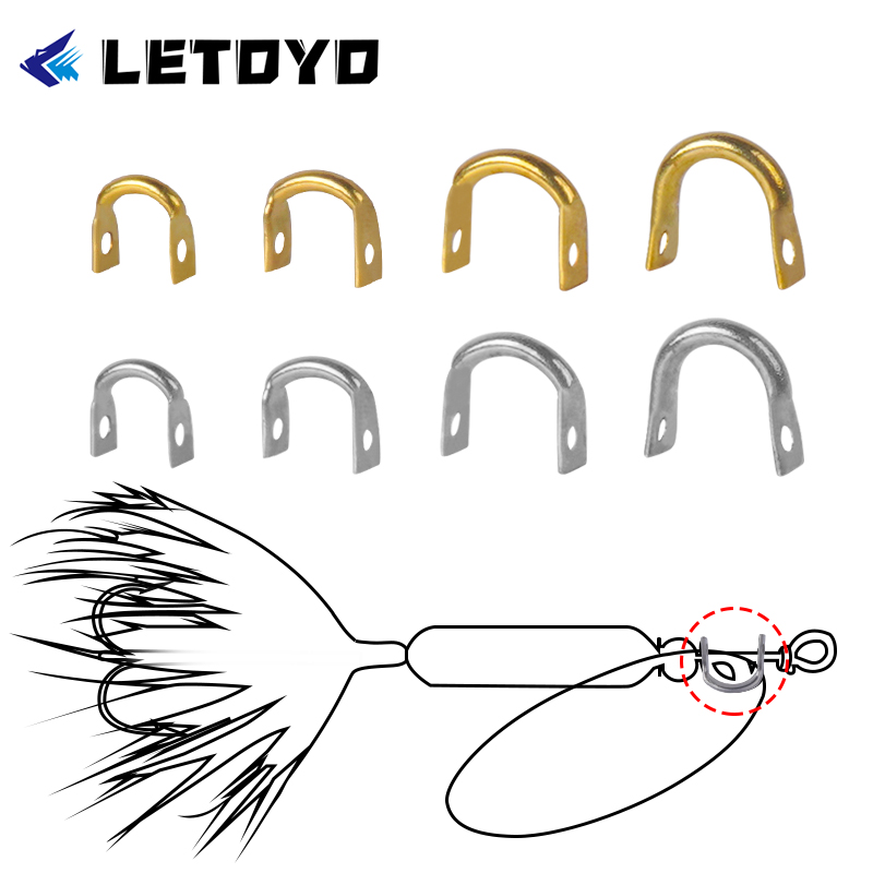 LETOYO 100pcs Folded Clevises  - đánh giá và giá Fishing Lure Making Kit