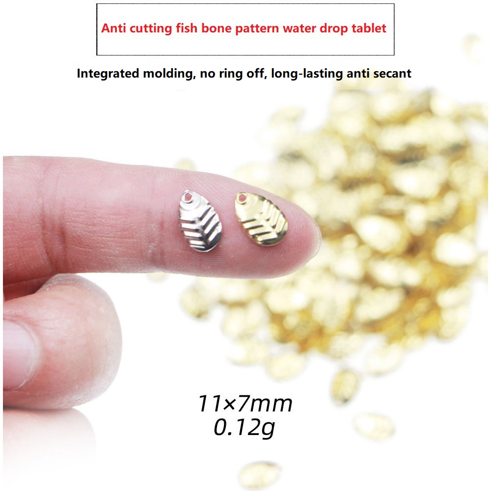 50 Cái/lốc Tự Làm Câu Cá Spinn - đánh giá và giá Fishing Lure Spinner