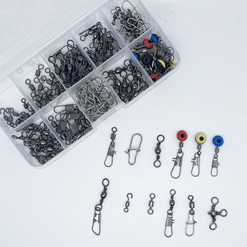 115pcs Fishing Swivel Connecto - đánh giá và giá Fishing Lure Making Kit