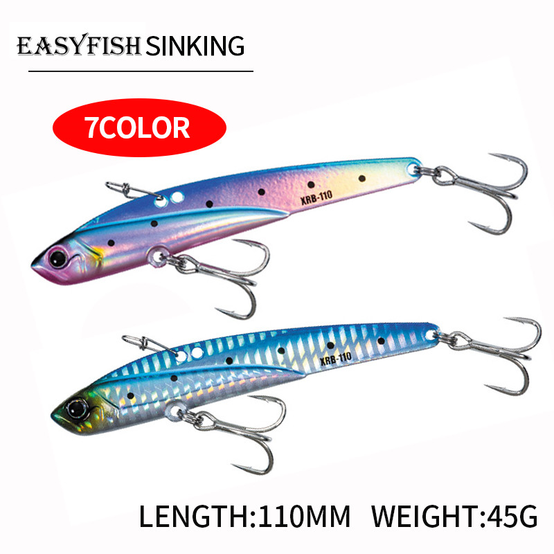New Fishing Lure VIB 110MM 45G - đánh giá và giá Fishing Lure Blade Bait