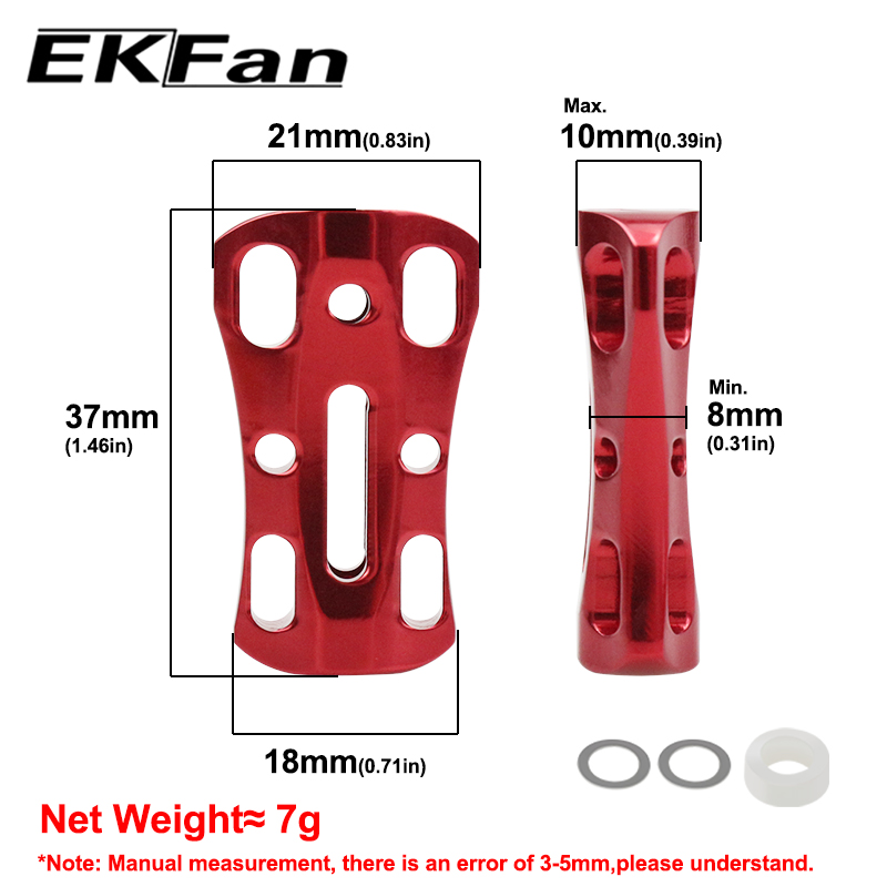 EKFan 1pc Aluminum Alloy Hollo - đánh giá và giá Fishing Lure Spinner