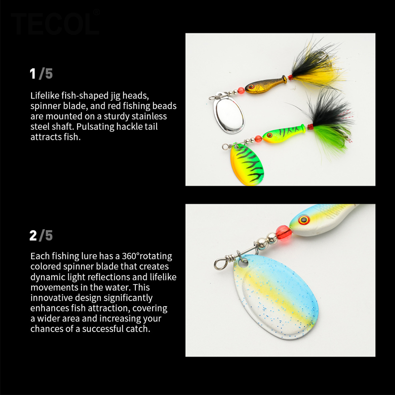 TECOL 10G Spinner Bait Hard Sp - đánh giá và giá Fishing Lure Spinnerbait