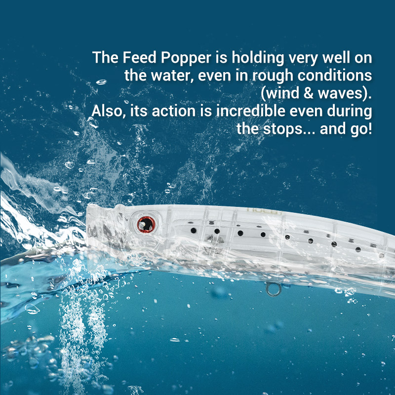 Noeby-Feed Popper Fishing Lure - đánh giá và giá Fishing Lure Buzzbait