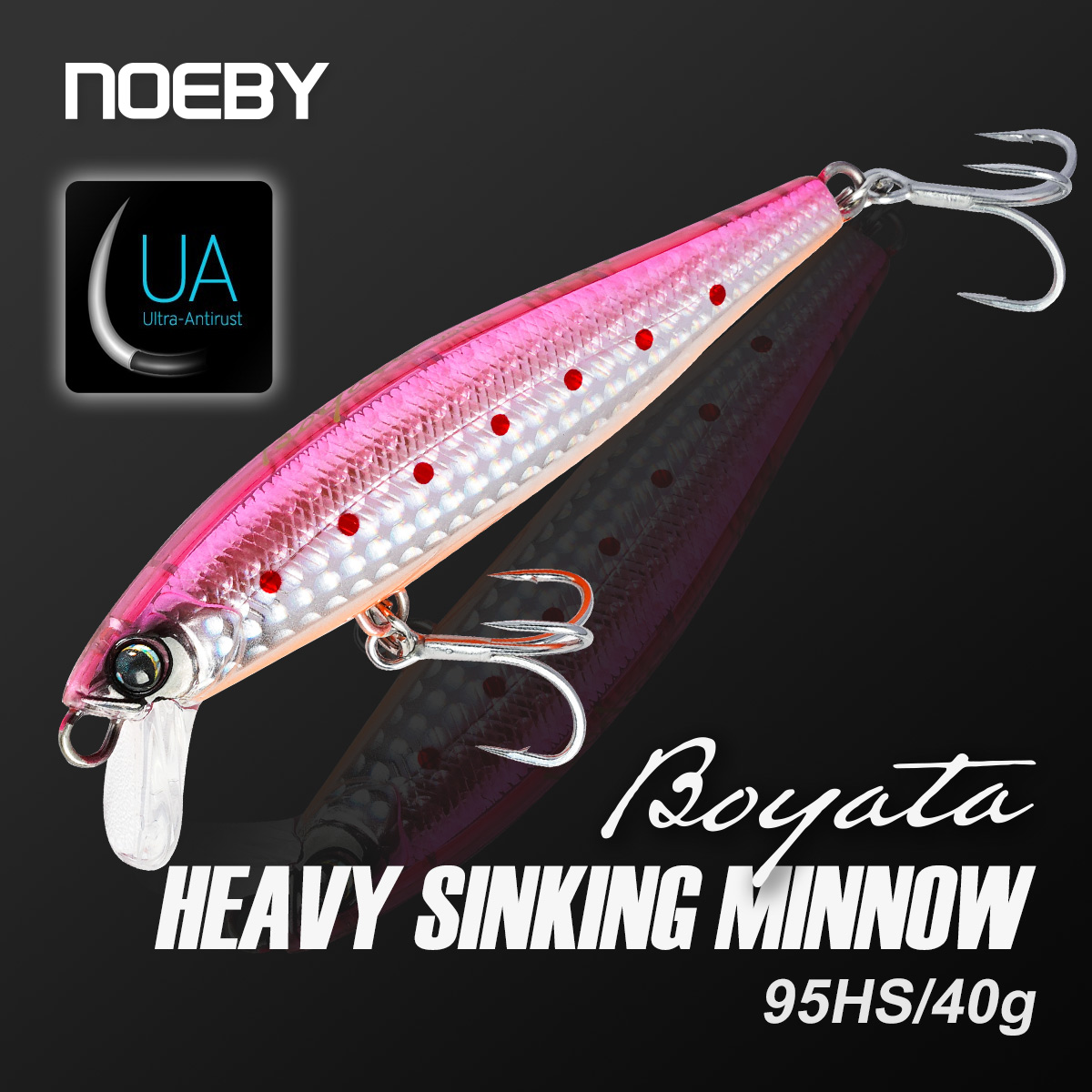 NOEBY 95mm 40g Heavy Sinking M - đánh giá và giá Fishing Lure Buzzbait