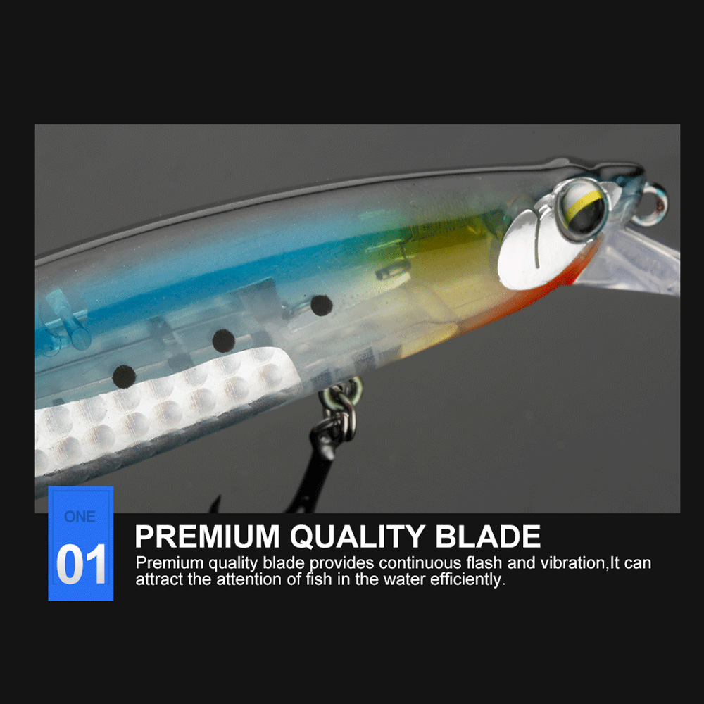 JOHNCOO Nổi Minnow 130Mm 18.5G - đánh giá và giá Fishing Lure Blade Bait